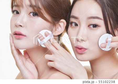女性　ビューティー　2人 55102238