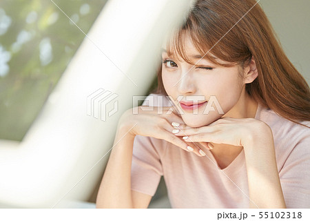 女性　ライフスタイル 55102318