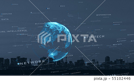 先進 5G AI 人工知能 フィンテック Fintech MaaS ICT ブロックチェーン 3D 先進 5G AI 人工知能 フィンテック Fintech MaaS ICT ブロックチェーン 3D 55102446