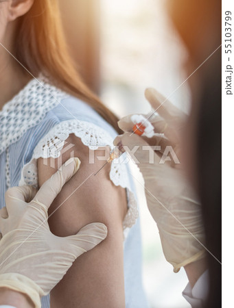 Immunization and vaccination for polio, flu shot Immunization and vaccination for polio, flu shot 55103799
