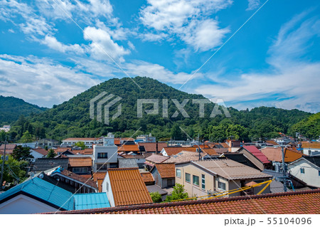 打吹山　打吹回廊　青空 55104096