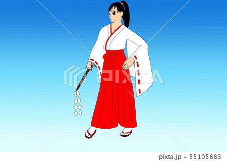 巫女さん 55105883