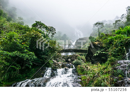 ilver Waterfall in Sa Pa, Vietnam ilver Waterfall in Sa Pa, Vietnam 55107256