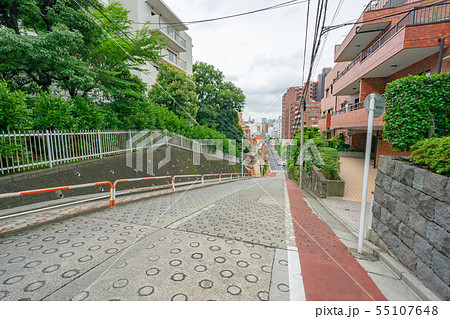 のぞき坂 胸突坂 住宅街 55107648