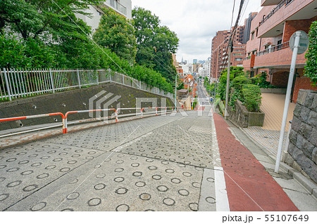 のぞき坂 胸突坂 住宅街 55107649