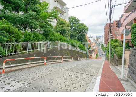 のぞき坂 胸突坂 住宅街 のぞき坂 胸突坂 住宅街 55107650