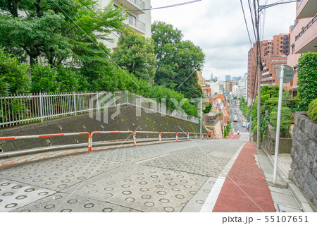 のぞき坂 胸突坂 住宅街 55107651