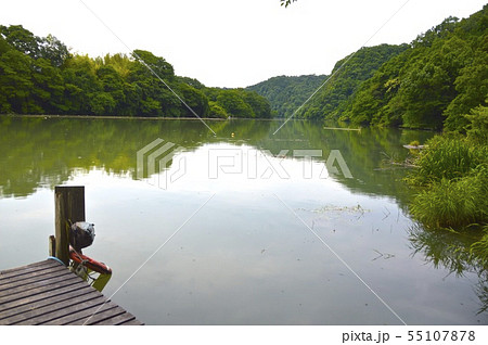 玉淀湖（埼玉県大里郡寄居町） 55107878