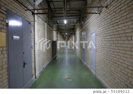 Corridor in an industrial premises 55109212