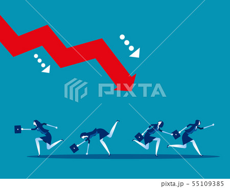 Business team and failure. Concept business 55109385