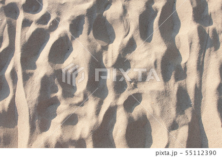 sand beach for background and texture 55112390