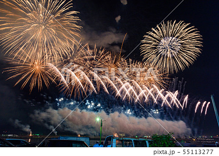 能代の花火 55113277