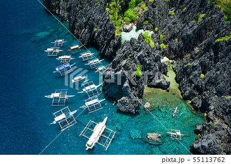 Spectacular landscape of El Nido in Philippines Spectacular landscape of El Nido in Philippines 55113762