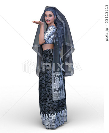 インドの女性 55115215