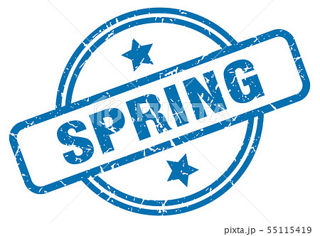 spring grunge stamp 55115419