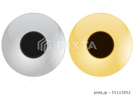 Rivets. Silver and golden elements Rivets. Silver and golden elements 55115652