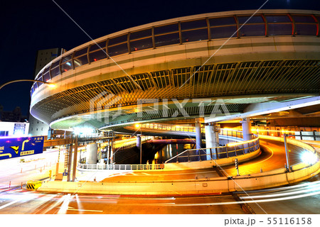 名古屋　黒川ジャンクションの夜景 55116158