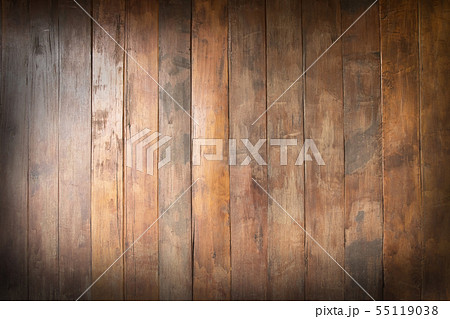 Empty old wooden of brown, texture background Empty old wooden of brown, texture background 55119038