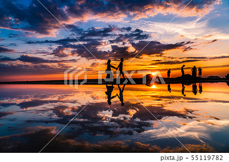 父母ヶ浜夕景デート 55119782