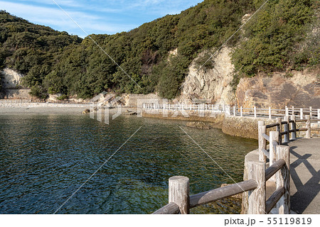 鞆の浦、仙酔島の遊歩道 鞆の浦、仙酔島の遊歩道 55119819