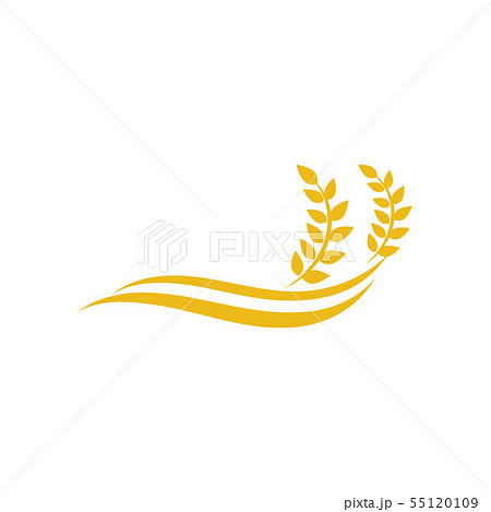 Agriculture wheat vector 55120109