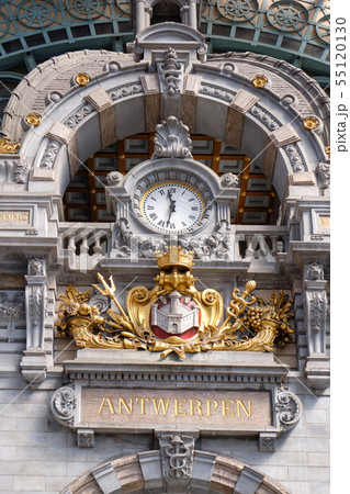 Famous Antwerp Central station interior 55120130