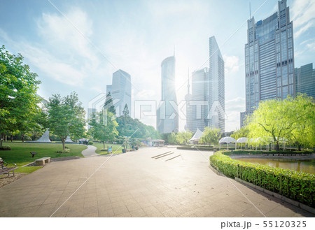 Green Space, Lujiazui Central, Shanghai, China 55120325
