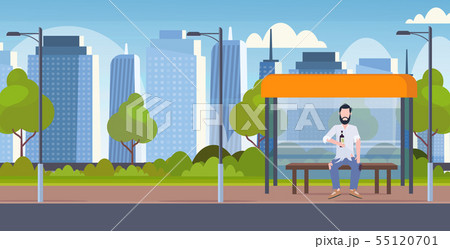 poor man drunk beggar sitting on public transport station holding bottle of alcohol homeless jobless poor man drunk beggar sitting on public transport station holding bottle of alcohol homeless jobless 55120701