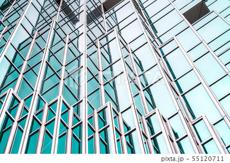 Architecture details Modern Building Glass facade Architecture details Modern Building Glass facade 55120711