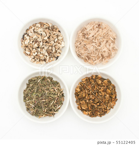 エシアックティー調合ハーブ4種類（エイジアックティー用ハーブ）: Essiac tea herbs 55122405