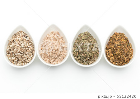 エシアックティー調合ハーブ4種類（エイジアックティー用ハーブ）: Essiac tea herbs 55122420