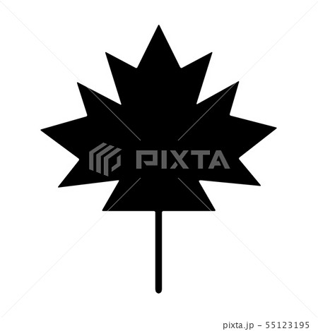 Maple Leaf Vector Icon Vector Illustrationのイラスト素材