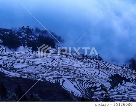 中国雲南省元陽・ 多依樹棚田 / Duoyishu Rice Terraces, Yuanyang 55126036