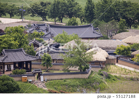 安東 河回村 瓦屋 55127188