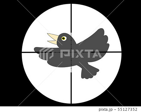 害獣を銃で撃つ。 55127352