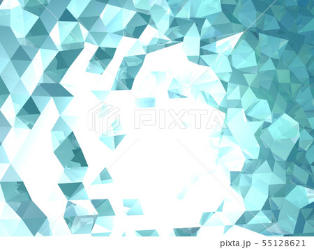 Cg 3d イラスト 立体 デザイン バックグラウンド ダイヤモンド 三角 きらめきのイラスト素材
