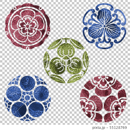 Round crest - Stock Illustration [55128769] - PIXTA