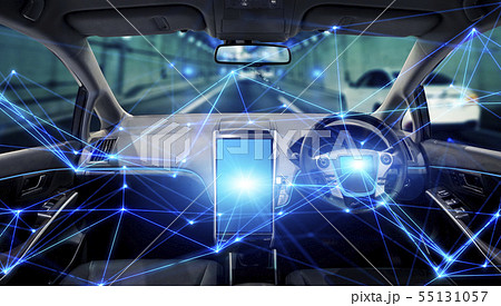 自動車とネットワーク 55131057