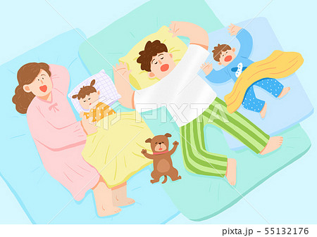 illustration of happy family having good time together 002 illustration of happy family having good time together 002 55132176