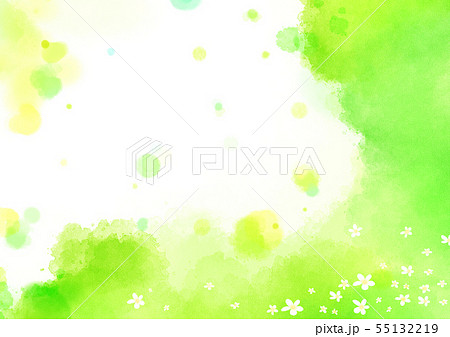 Summer background, abstract watercolor background vector 021 55132219