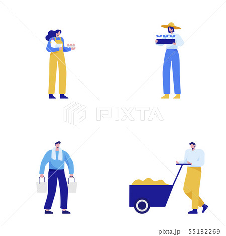 Isometric set of people, human movement concept isolated on white background. 056 Isometric set of people, human movement concept isolated on white background. 056 55132269