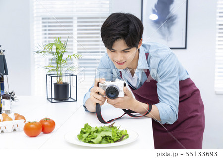 Daily routines Of an asian young man 224 55133693