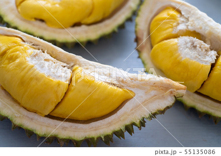 Malaysia famous fruits durian musang king 55135086