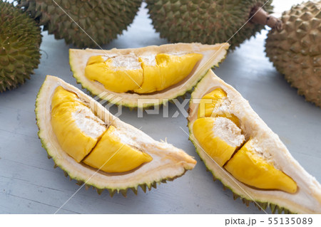 Malaysia famous fruits durian musang king 55135089