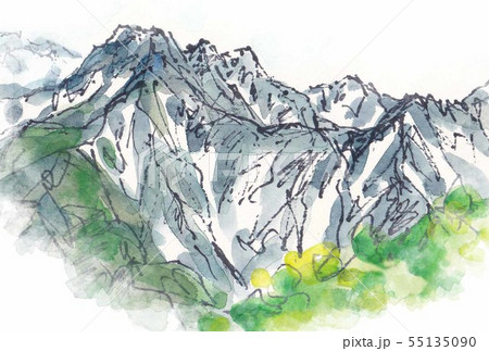 白鳥山から望む犬ヶ岳 白鳥山から望む犬ヶ岳 55135090