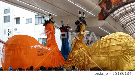 四国有数の夏祭り　うわじま牛鬼まつり 55136134