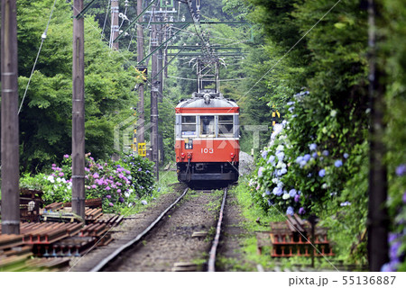 箱根登山鉄道103-107号車 【神奈川県】 サンナナ定期最終列車 55136887
