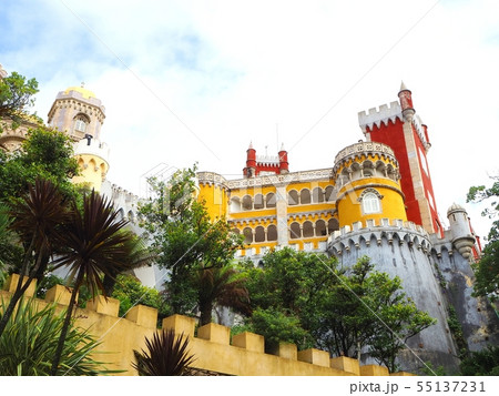 ポルトガル（ペーナ宮殿の風景） 55137231