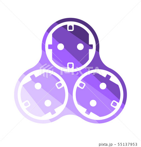 AC Splitter Icon 55137953