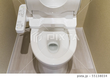 トイレ　便器　クローズアップ 55138034